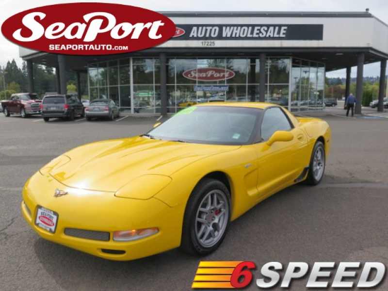 2004 Used Chevrolet Corvette Z06 6sp Manual 2 Door Coupe Low Miles