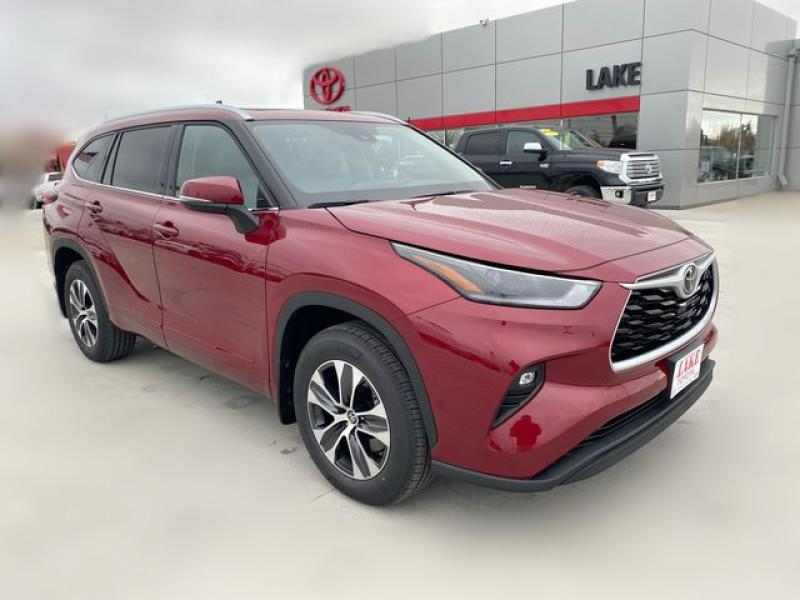 2021 Toyota Highlander Red, 12 miles | Red 2021 Toyota Highlander Car for Sale in Devils Lake ND ...