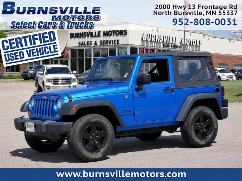 Used Jeep Wrangler Mn