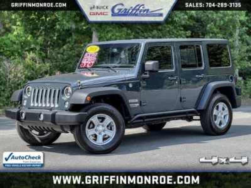 Used Jeep Wrangler Cars For Sale Near Charlotte NC | Carsoup