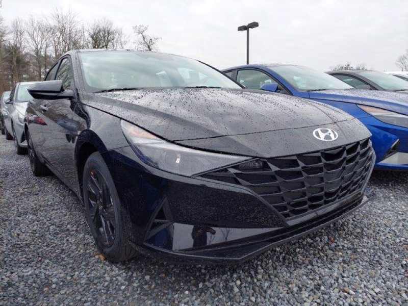 Hyundai Elantra Black 2021  2021 Hyundai Elantra N Line Facelift