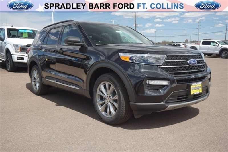 2020 Ford Explorer Black, 1710 miles Black 2020 Ford