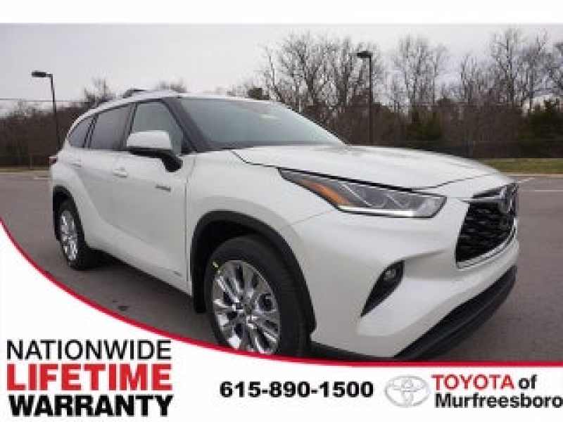 2021 Toyota Highlander White White 2021 Toyota Highlander Limited SUV